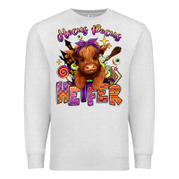 Oatmeal Heather Hocus pocus Heifer Premium Sweatshirt - RanaPortraitStore