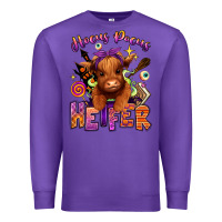 Purple Hocus pocus Heifer Premium Sweatshirt - RanaPortraitStore