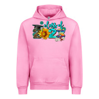 Fuchsia Pink western sunflower class of 2023 Urban Hoodie - AdoDesignShop
