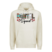 Oatmeal Heather dental squad Premium Hoodie - CowhideDigitalArt