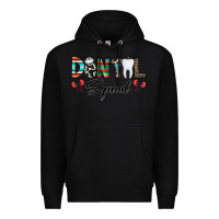 Black dental squad Premium Hoodie - CowhideDigitalArt