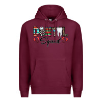 Burgundy dental squad Premium Hoodie - CowhideDigitalArt