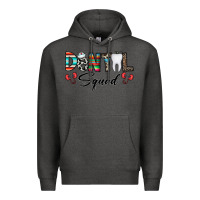 Charcoal Heather dental squad Premium Hoodie - CowhideDigitalArt