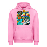 Fuchsia Pink senıor 2023 Urban Hoodie - AdoDesignShop