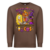 Chestnut Hocus pocus i need coffee to focus Premium Sweatshirt - RanaPortraitStore