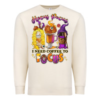 Sandshell Hocus pocus i need coffee to focus Premium Sweatshirt - RanaPortraitStore