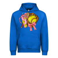 Cobalt softball coquette bow Urban Hoodie - JahusDesignShop