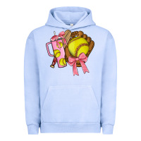 Pigment Grape Ice softball coquette bow Urban Hoodie - JahusDesignShop