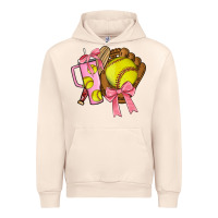 Sandshell softball coquette bow Urban Hoodie - JahusDesignShop