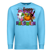 Ocean Blue Happy Halloween Premium Sweatshirt - RanaPortraitStore