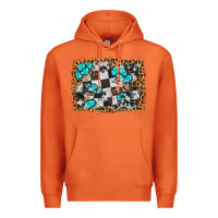 Race Leopard And Gemstone Background Premium Hoodie | Teevron