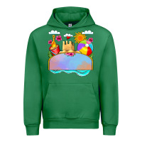 Emerald custom name summer beach toys Urban Hoodie - JahusDesignShop