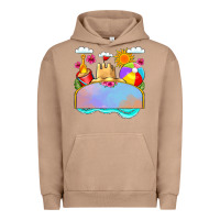 Pigment Burro custom name summer beach toys Urban Hoodie - JahusDesignShop