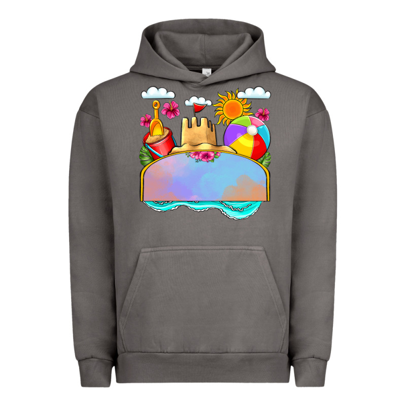 Custom Name Summer Beach Toys Urban Hoodie by JahusDesignShop | Teevron