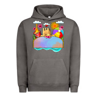 Pigment Tornado custom name summer beach toys Urban Hoodie - JahusDesignShop
