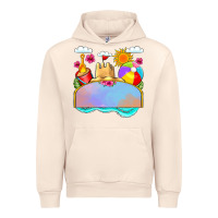 Sandshell custom name summer beach toys Urban Hoodie - JahusDesignShop