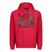 Cardinal fight for autism awareness Premium Hoodie - CowhideDigitalArt