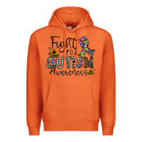Carrot fight for autism awareness Premium Hoodie - CowhideDigitalArt