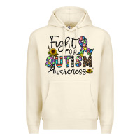 Sandshell fight for autism awareness Premium Hoodie - CowhideDigitalArt