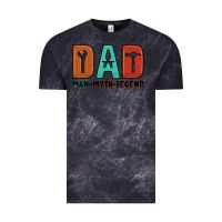 Cloud Black dad man myth legend Vintage Tee - Artiststas