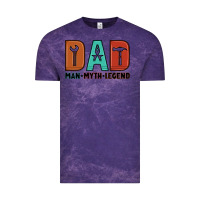Cloud Purple dad man myth legend Vintage Tee - Artiststas