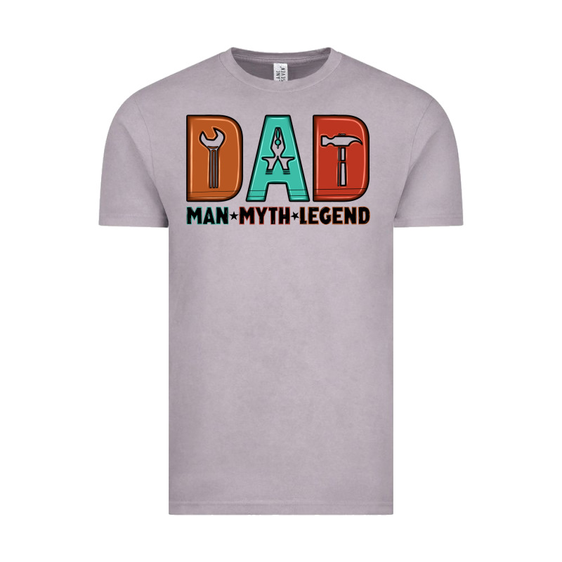 Dad Man Myth Legend Vintage Tee by Artiststas | Teevron