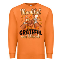 Carrot Thankful grateful and Blessed black baby girl Premium Sweatshirt - RanaPortraitStore