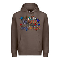Coffee god bless america Premium Hoodie - CowhideDigitalArt