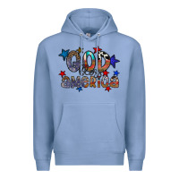 Colony Blue god bless america Premium Hoodie - CowhideDigitalArt