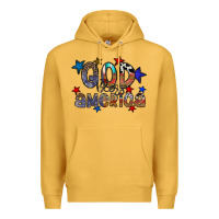 Mustard god bless america Premium Hoodie - CowhideDigitalArt