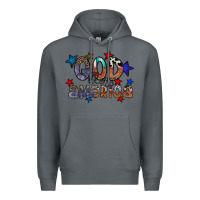 Rock god bless america Premium Hoodie - CowhideDigitalArt
