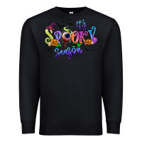 Black It's spooky season Premium Sweatshirt - RanaPortraitStore