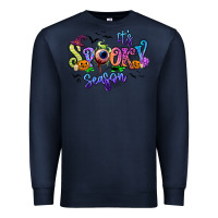 Navy It's spooky season Premium Sweatshirt - RanaPortraitStore