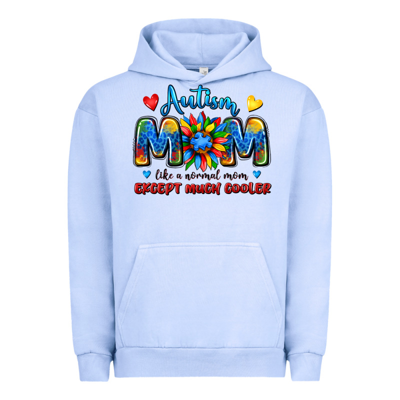 Autism Mom Like A Normal Mom Except Much Cooler Urban Hoodie by JahusDesignShop | Teevron