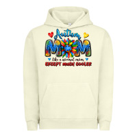 Pigment Pistachio autism mom like a normal mom except much cooler Urban Hoodie - JahusDesignShop