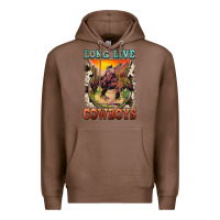 Chestnut long live cowboys Premium Hoodie - FaDigitalArtStudio