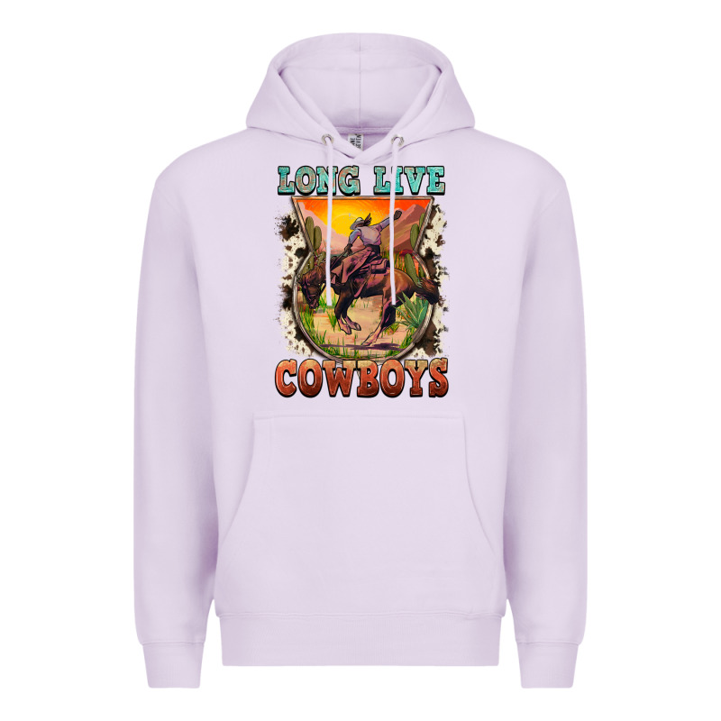Long Live Cowboys Premium Hoodie by FaDigitalArtStudio | Teevron