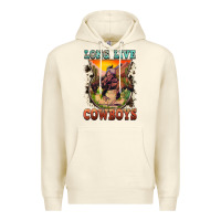 Sandshell long live cowboys Premium Hoodie - FaDigitalArtStudio