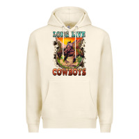 Tofu long live cowboys Premium Hoodie - FaDigitalArtStudio