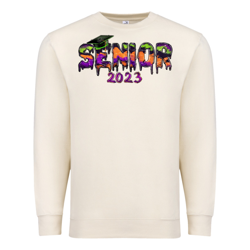 Senior 2023 Halloween Premium Sweatshirt by RanaPortraitStore | Teevron