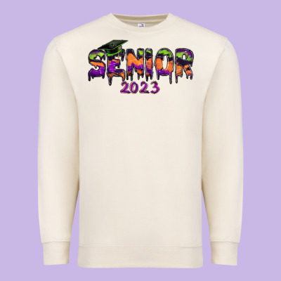Premium Sweatshirt Senior 2023 Halloween