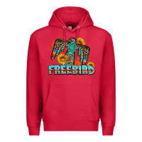 Cardinal freebird thunderbird Premium Hoodie - AdoDesignShop
