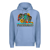 Colony Blue freebird thunderbird Premium Hoodie - AdoDesignShop