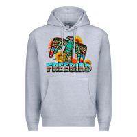 Heather Grey freebird thunderbird Premium Hoodie - AdoDesignShop