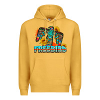 Mustard freebird thunderbird Premium Hoodie - AdoDesignShop