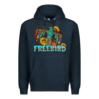 Navy freebird thunderbird Premium Hoodie - AdoDesignShop
