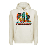 Oatmeal Heather freebird thunderbird Premium Hoodie - AdoDesignShop