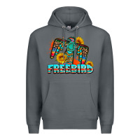 Rock freebird thunderbird Premium Hoodie - AdoDesignShop