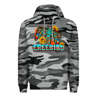 Slate Camo freebird thunderbird Premium Hoodie - AdoDesignShop