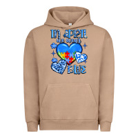 Pigment Burro in april we wear blue Urban Hoodie - JahusDesignShop